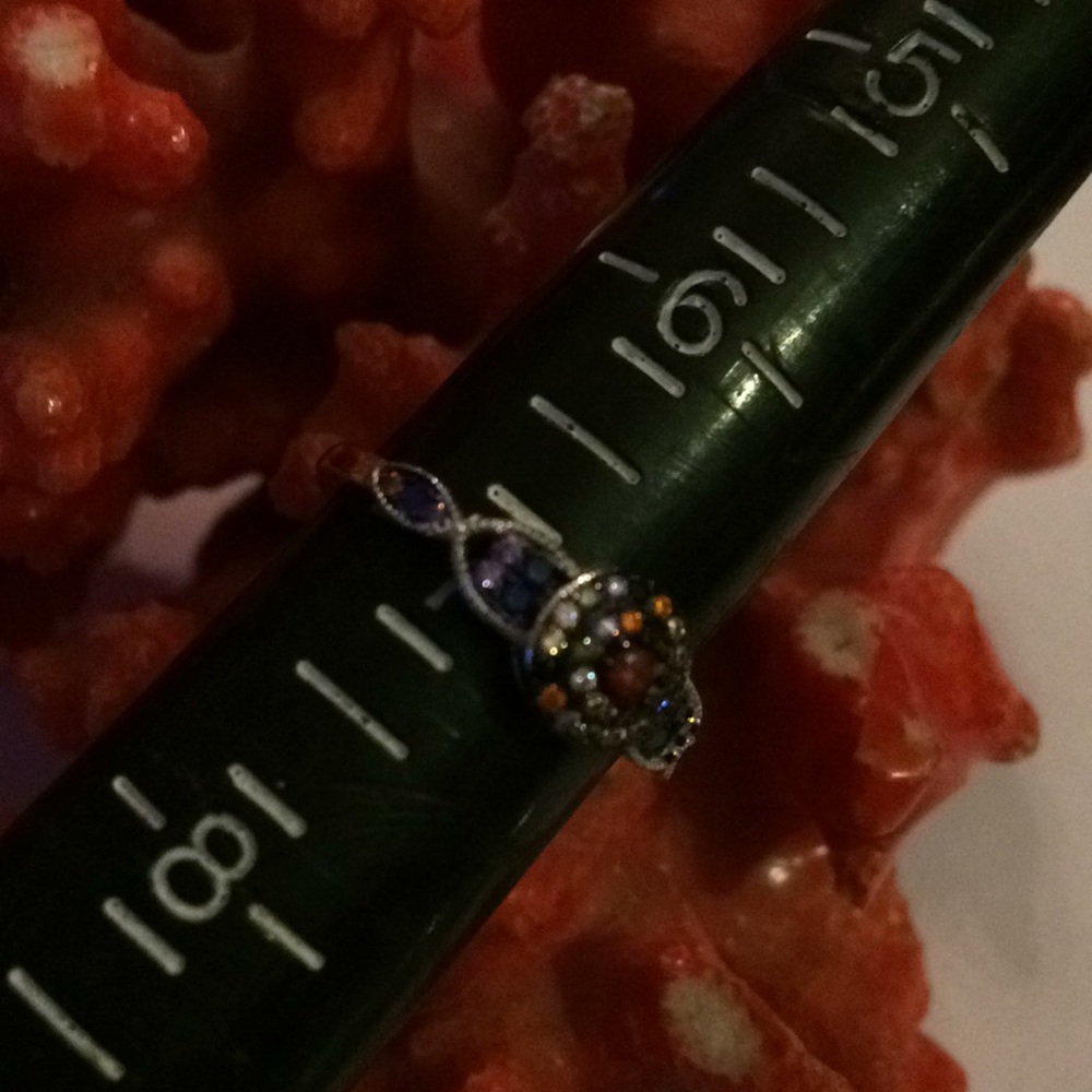 925 Multi Stone Ring - image 5